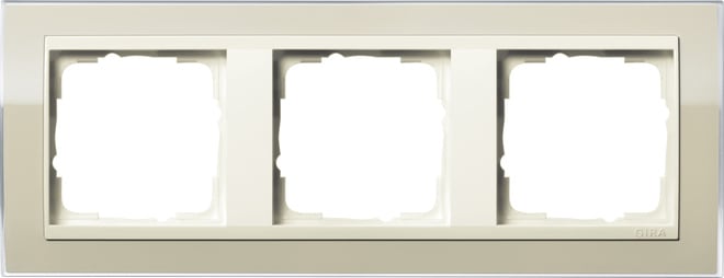 GIRA - GGI0213771 PLACCA 3-M PL.INTERM. BC