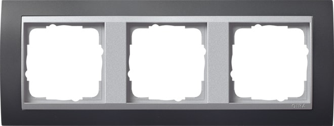 GIRA - GIR021381 PLACCA 3-M INTERM.PL. C.ALLUM. GIRA EVEN