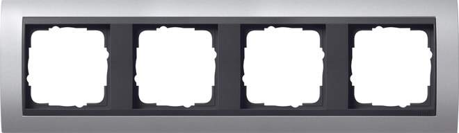 GIRA - GGI021406 PLACCA 4-M PL.INTERM. AN