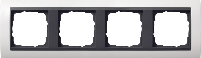 GIRA - GIR021407 MASCH. COPERTURA 4X PER ANTRACITE GIRA E
