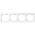 GIRA - GIR0214150 PLACCA 4-M GIRA E1 BNC PURO