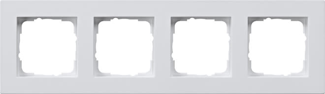 GIRA - GIR0214295 PLACCA 4-M PIATTO GIRA E2 BNC PURO