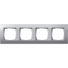 GIRA - GIR021436 PLACCA 4-M INTERM.PL. C.ALLUM. GIRA EVEN