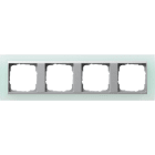 GIRA - GIR021451 PLACCA 4-M INTERM.PL. C.ALLUM. GIRA EVEN