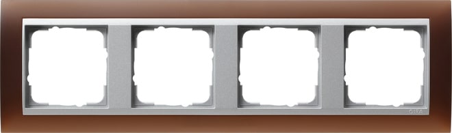 GIRA - GGI021459 PLACCA 4-M PL.INTERM. CAL(VERN.)