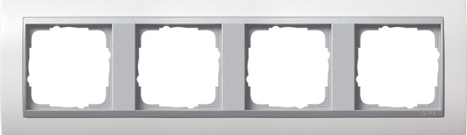 GIRA - GIR021471 PLACCA 4-M INTERM.PL. C.ALLUM. GIRA EVEN