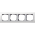 GIRA - GIR021471 PLACCA 4-M INTERM.PL. C.ALLUM.