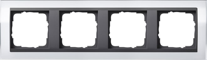GIRA - GIR0214728 MASCH. COPERTURA 4X PER ANTRACITE GIRA E