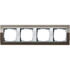 GIRA - GGI0214766 PLACCA 4-M INTERM.PL. C.ALLUM. GIRA EVEN
