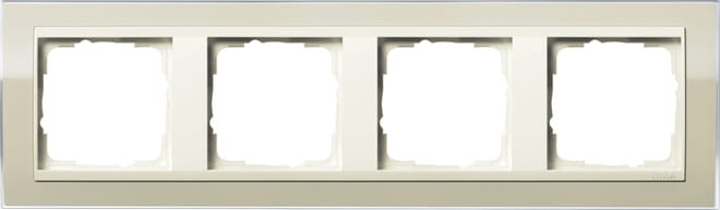 GIRA - GGI0214771 PLACCA 4-M PL.INTERM. BC