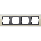 GIRA - GIR0214778 PLACCA 4-M INTERM.PL. AN