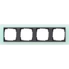 GIRA - GIR021485 PLACCA 4-M INTERM.PL. AN