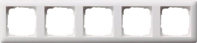 GIRA - GIR021504 PLACCA 5-M GIRA STANDARD 55 BNC PURO S