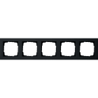 GIRA - GGI021509 PLACCA 5-M GIRA E2 NERO O