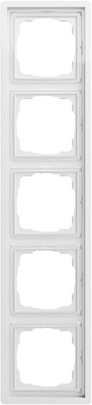 GIRA - GGI0215112 PLACCA 5-M GIRA F100 BNC PURO