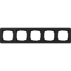 GIRA - GGI0215153 PLACCA 5-M GIRA E1 NERO O