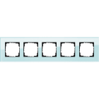 GIRA - GGI021518 PLACCA 5-M GIRA ESPRIT VETRO MENTA