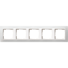 GIRA - GGI0215334 PLACCA 5-M INTERM.PL. BP GIRA EVENT OPAQ