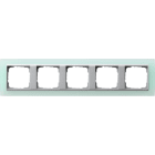 GIRA - GIR021551 PLACCA 5-M INTERM.PL. C.ALLUM.