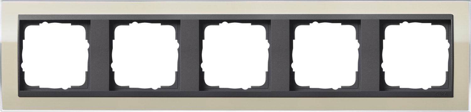 GIRA - GGI0215778 PLACCA 5-M INTERM.PL. AN GIRA EVENT CLEA