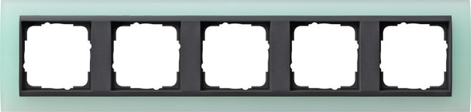 GIRA - GIR021585 PLACCA 5-M INTERM.PL. AN GIRA EVENT OPAQ