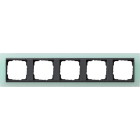 GIRA - GGI021585 PLACCA 5-M INTERM.PL. AN GIRA EVENT OPAQ
