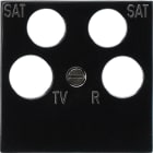 GIRA - GIR025910 MASCH.CENTRALE 4-M ACCESSORI NERO