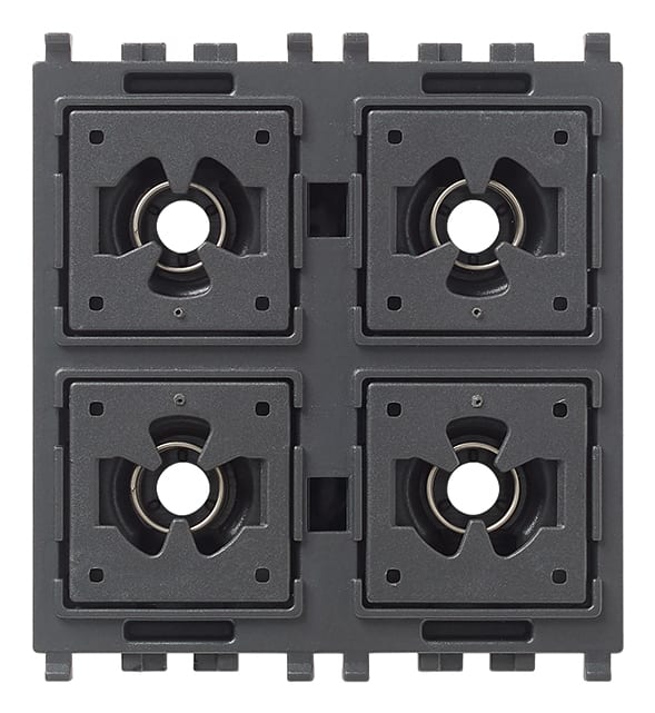 VIMAR SPA - VIW02686.AX COMANDO FLAT/TONDO 4 PULS. 1P NO 24V 2M