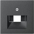 GIRA - GIR027028 COP. UAE/IAE + RETE SYSTEM 55 ANTRACITE