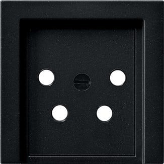 GIRA - GGI0279005 COP. SCAT.ALL.KPN 4P SYSTEM 55 NERO O
