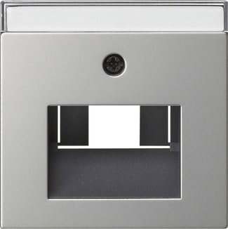 GIRA - GGI0284600 COPERT. CT RETE UAE/IAE SYSTEM 55 ACCIAI