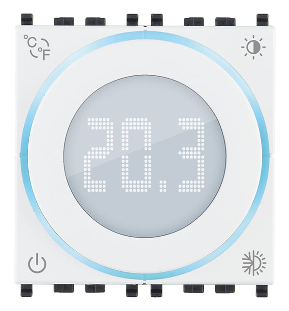 VIMAR SPA - VIW02970.B TERMOSTATO ROTELLA 2M 100-240V BIANCO