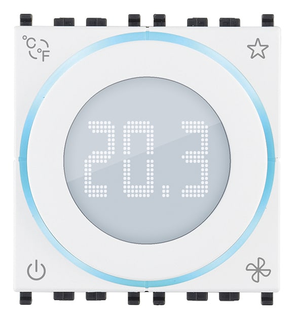 VIMAR SPA - VIW02972.B TERMOSTATO ROTELLA KNX 2M BIANCO