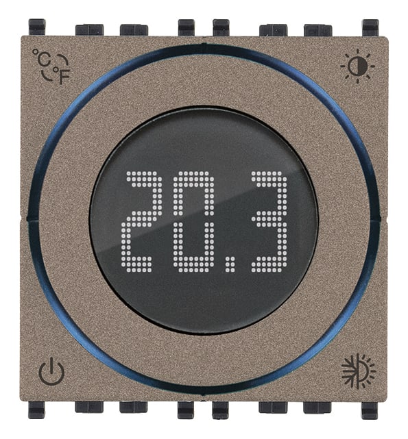 VIMAR SPA - VIW02973.M TERMOSTATO ROTELLA CONNESSO IOT2M METAL