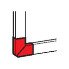 LEGRAND - LEG030193 DLP-ANGOLO PIANO X MINI 16X16 BIANCO