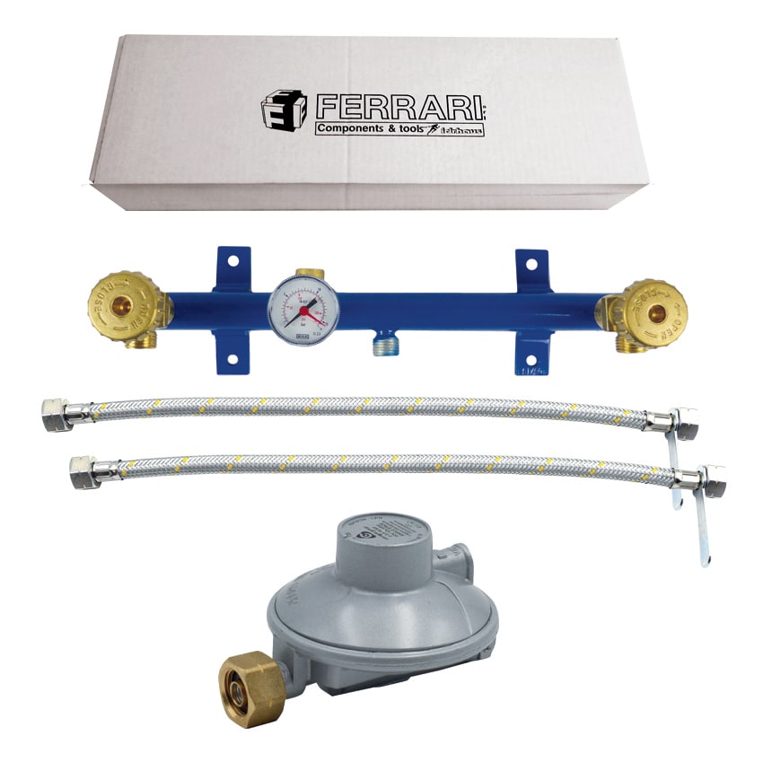 FERRARI - FER030489 CENTRALINA 2 ATT. C/VAL.+MAN+ 2 FLESSIB.