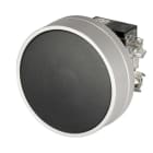 NEW ELFIN SRL - NEW030RFFPMNFAFC PULSANTE FUNGO PROT.MET. NERO NO+NC