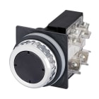 NEW ELFIN SRL - NEW030RINF1 PULSANTE NERO NO+NC