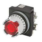 NEW ELFIN SRL - NEW030RPLSRFAFC24 PULS.LUM.SCHERM.ROSSO NO+NC LED24V