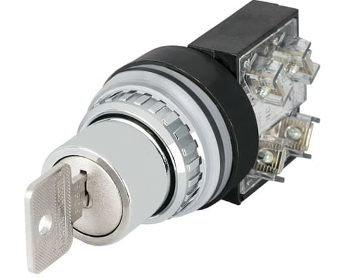 NEW ELFIN SRL - NEW030SCAF14 SEL.CHIAVE 2P.CAM A NO+NC (N S)