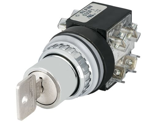 NEW ELFIN SRL - NEW030SCO2F1C SEL.CHIAVE 3P.CAM O 2NO+2NC RC