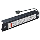 VIMAR SPA - VIW03262.1 PANNELLO 6 UNIVERSALE+MT+SPIA+CAVO