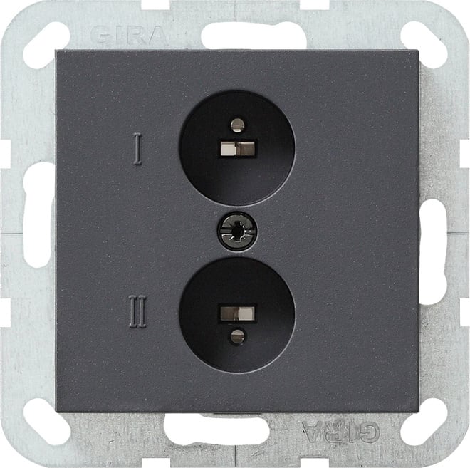 GIRA - GIR040228 ALTOPARL.STEREO PRESA SYSTEM 55 ANTRACIT