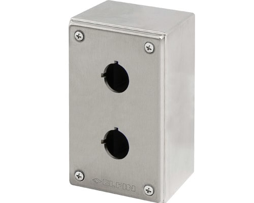 NEW ELFIN SRL - NEW040X0814-8P2 CASSETTA INOX 82X142X85 2F