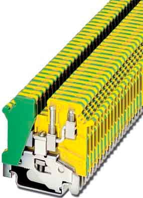 PHOENIX CONTACT - PHC1923128 UK 3-TWIN-PE MORSETTO ATTACCO DOPPIO