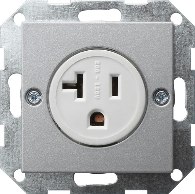 GIRA - GIR048726 PRESA 2-P NEMA 5-20 R SYSTEM 55 C.ALLUM.