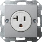 GIRA - GIR048726 PRESA 2-P NEMA 5-20 R SYSTEM 55 C.ALLUM.