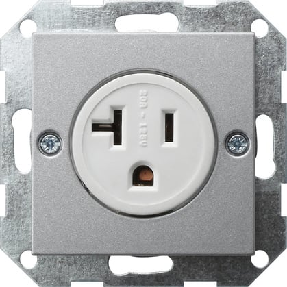 GIRA - GGI048726 PRESA 2-P NEMA 5-20 R SYSTEM 55 C.ALLUM.