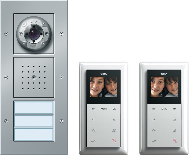 GIRA - GIR049546 PACCHETTO BIFAMIL. VIDEO