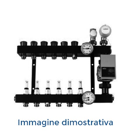 ZEHNDER GROUP ITALIA - ZEH05000129 COLLETTORE 5 VIE NYLON DA 1